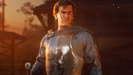 Evil Dead: Ritterrüstung oder Supermarkt-Uniform? Trailer stellt Preorder-Boni vor