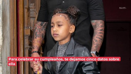 ¡Feliz cumpleaños! Cinco datos sobre North West, hija de Kim Kardashian y Kanye West