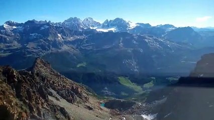 Siccità, le cime della Valchiavenna senza neve