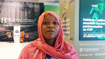 "نحاول أن نضع حلول بخصوص تغيرات المناخ" لقائات مميزة من المؤتمر العالمي الثامن للبرلمانيين الشباب