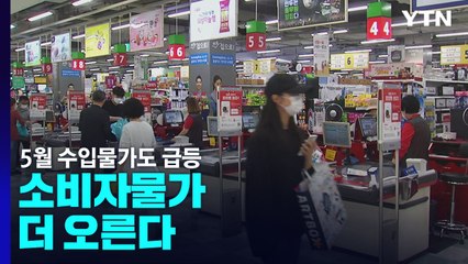 5월 수입물가도 급등...소비자물가 더 오른다 / YTN