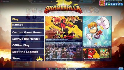 Piccola partita su Brawlhalla! + Avviso importante.