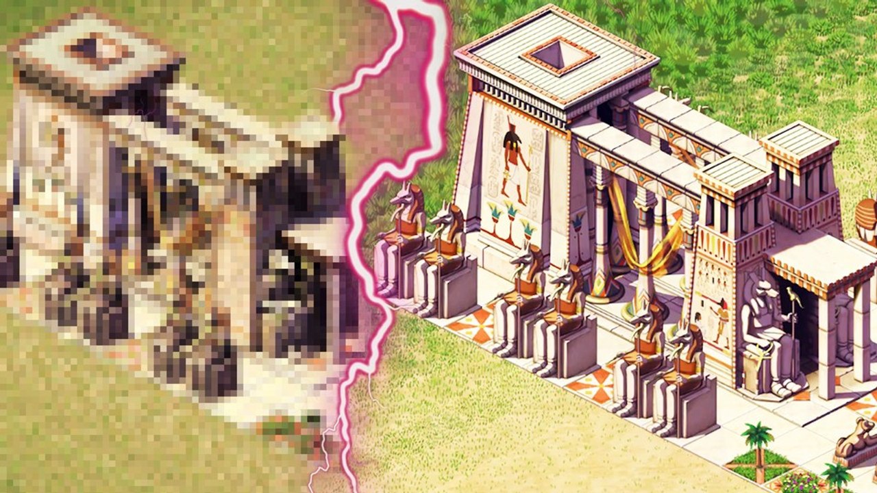 Pharaoh: Trailer mit Grafikvergleich zeigt liebevolle Erneuerung des Aufbau-Klassikers