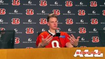 Joe Burrow Praises Ted Karras discusses OTAs