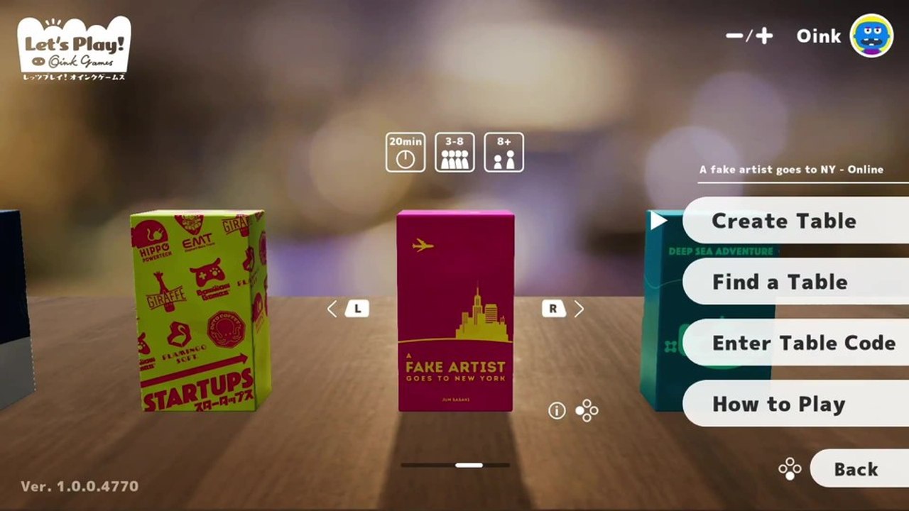 Let's Play! Oink Games - Die Nintendo Switch bekommt digitale Umsetzung einiger Brettspiele