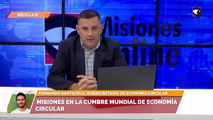 Misiones en la Cumbre Mundial de Economía Circular