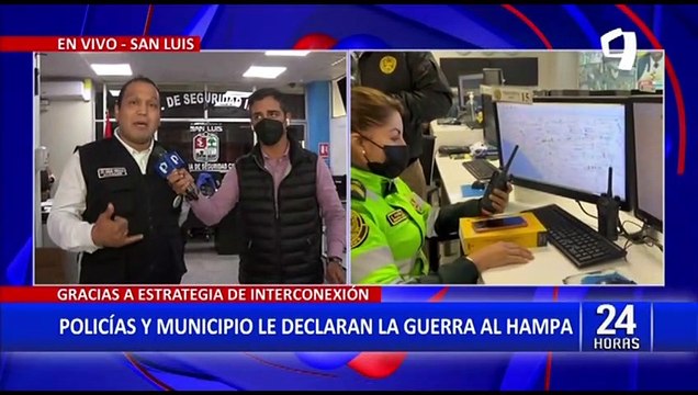 San Luis: capturan a delincuente gracias a cámaras de seguridad y personal del serenazgo