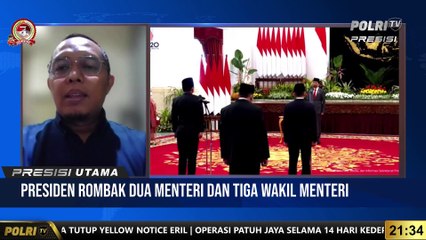 Live Dialog Bersama Founder Cyrus Network Terkait Reshuffle Pemerintahan Jokowi
