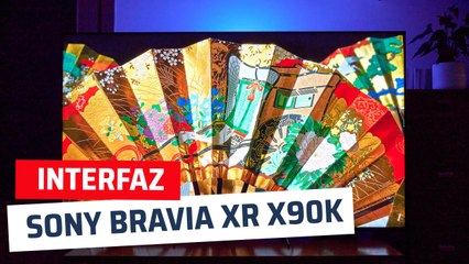 Google TV en Sony Bravia XR X90K