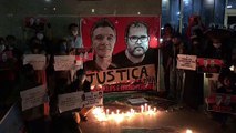 Funcionários da Funai fazem protesto e pedem justiça por Bruno e Dom