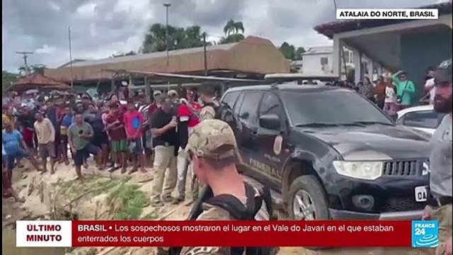 Policía brasileña encontró restos que serían de Dom Phillips y Bruno Pereira