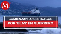 Activan alerta en 9 municipios de Guerrero por huracán 'Blas'