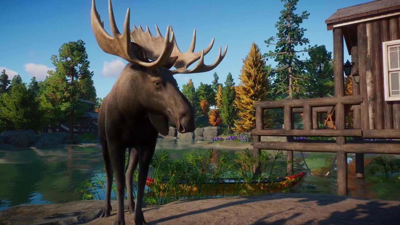 Planet Zoo - Putzige Biber und majestätische Elche im Trailer zum neuen DLC