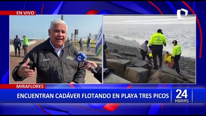Encuentran cadáver flotando en playa Tres Picos: aún no se determina su identidad