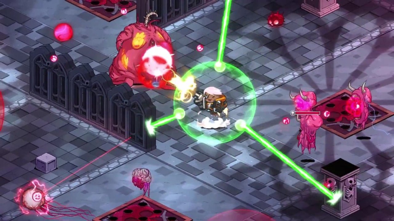 Wildcat gun machine - trailer zeigt bullet-hell-shooter