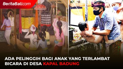 Ada Pelinggih bagi Anak yang Terlambat Bicara di Desa Kapal Badung