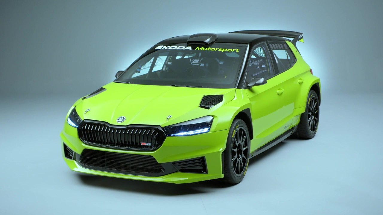 Der neue ŠKODA FABIA RS Rally2 - Design und Aerodynamik - Serienmodell als perfekte Basis