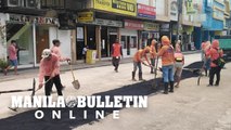 Workers rush to finish road repairs in Davao ahead of VP-Elect Sara Duterte’s inauguration