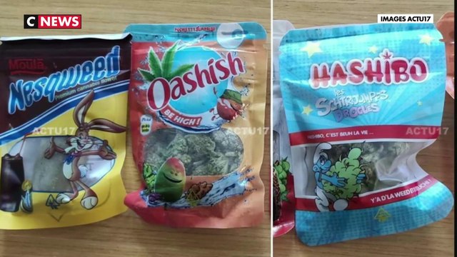 Cannabis : quand les dealers vendent de la drogue dans des faux paquets de bonbons