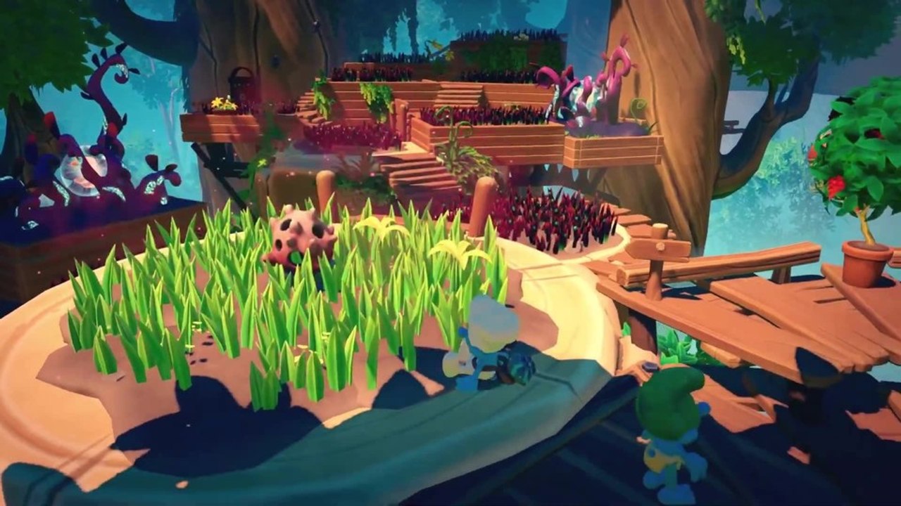 Die Schlümpfe - Mission Blattpest - Gameplay-Trailer mit ikonischen Blauhäuten