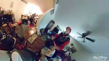 Xmas dinner 1 2 2021 l Tiny Planet l PowerDierector 18 l Film and animation