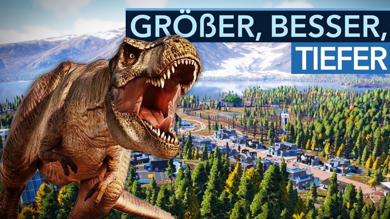 Jurassic World Evolution 2 - Vorschau-Video: So wird das Dino-Park-Spiel verbessert