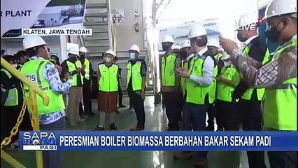 Boiler Bisomassa Berbahan Bakar Sekam Padi Pertama di Jateng: Bisa Kurangi Emisi Karbon!