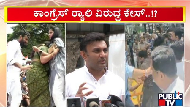 Health Minister Sudhakar Warns Of Filing Case Against Congress For Violating Covid Guidelines