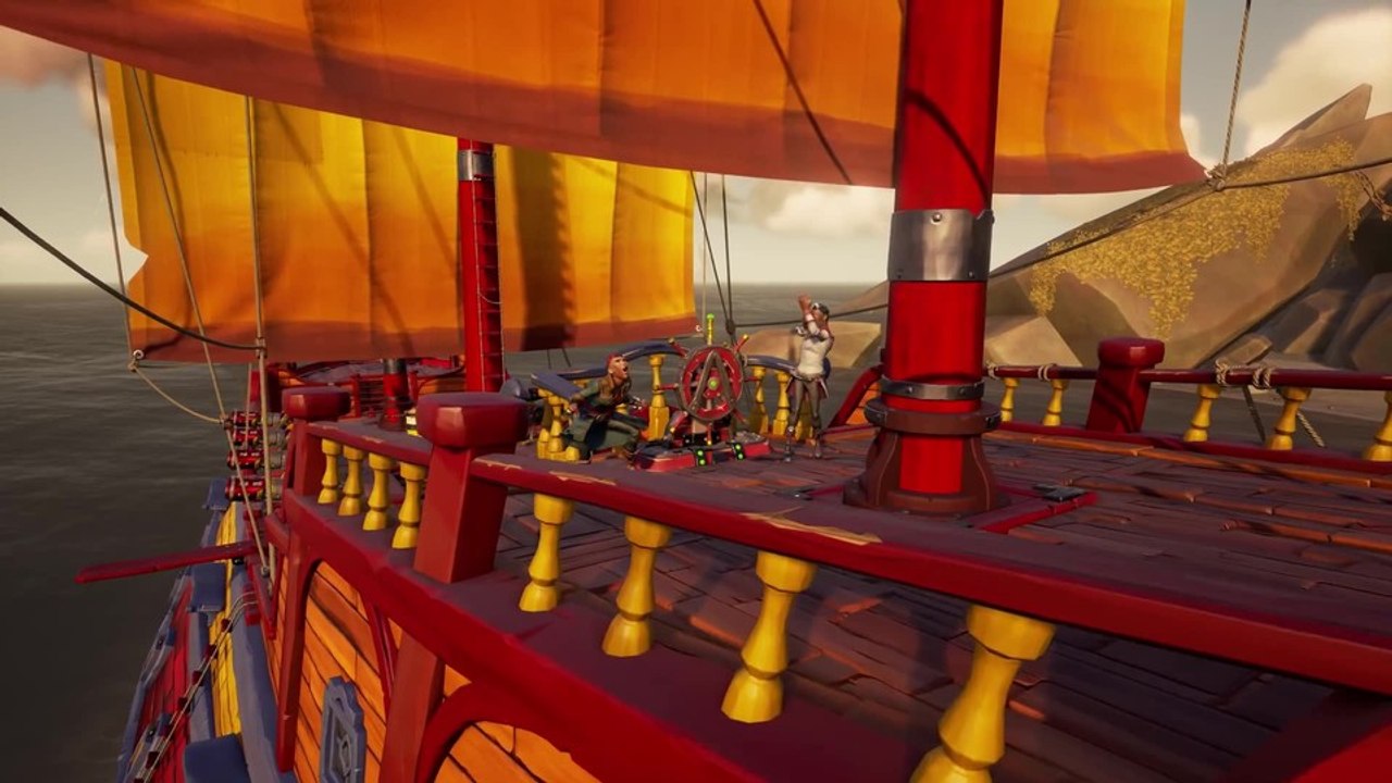 Sea of Thieves - Schiff aus Borderlands nimmt im Trailer Kurs auf die Karibik