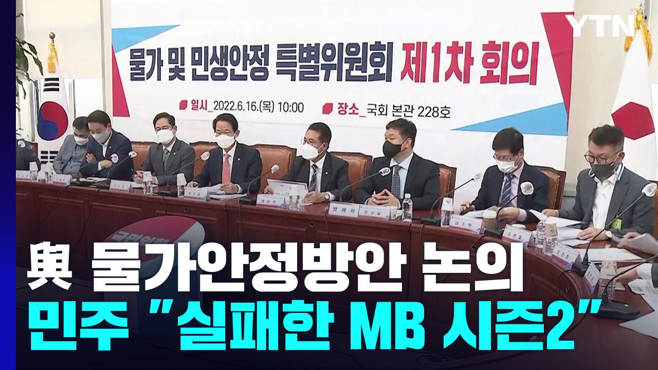 與, 물가 안정 총력..."정부와 유류세·할당 관세 조정 협의" / YTN