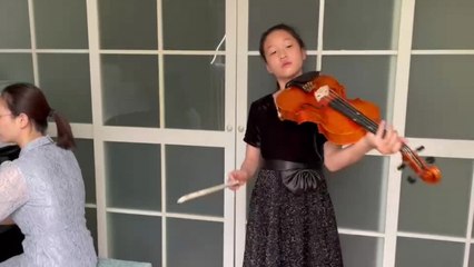 Mingshu Wei - Pietro Nardini Sonata in F minor Allegro moderato