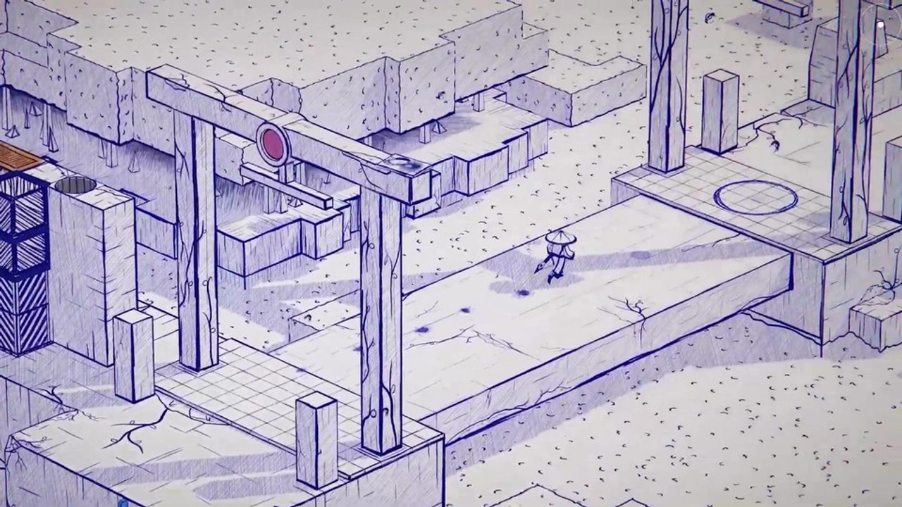 Inked - Launchtrailer zeigt eine mit Kulgelschreiber gemalte Welt