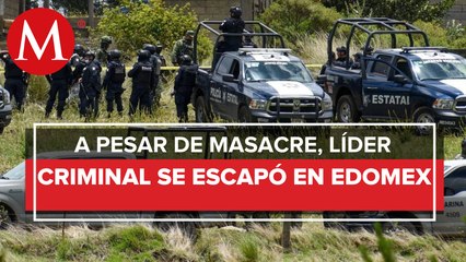 Líder criminal escapó tras tiroteo en Texcaltitlán, Estado de México