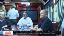 Emmanuel Macron est en ce moment même en route pour Kiev dans un train, pour sa première visite en Ukraine qui n'a pas été annoncée officiellement