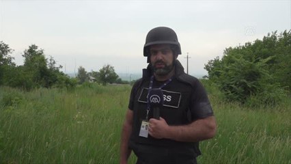 LİSİÇANSK - AA ekibi sıcak çatışmaların yaşandığı Ukrayna'nın Luhansk bölgesinde