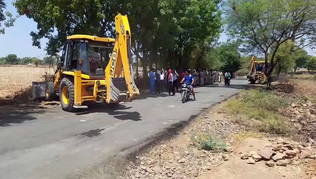 जल संसाधन विभाग को आवंटित 273 बीघा भूमि से अतिक्रमण हटाया