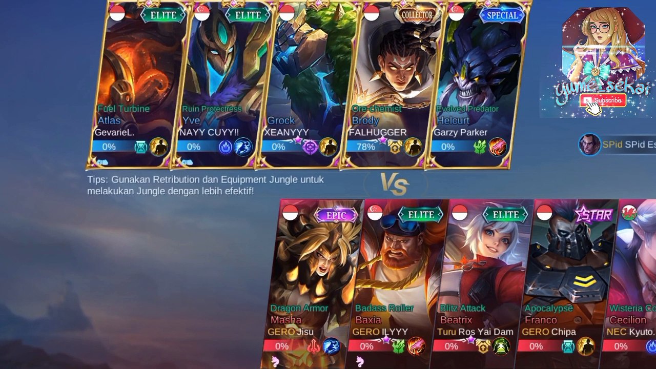 brody mobile legend epic moment mlbb tiktok_populer_ro player moba
