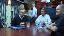 LIVE: Scholz, Draghi, Macron, Iohannis treffen in Kiew Präsident Selenskyj