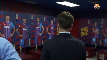 Así fue el primer día de Pablo Torre como jugador del Barça / FCB