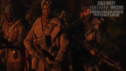 Warzone unveils the trailer for its season 4 entitled Mercenaries of Fortune