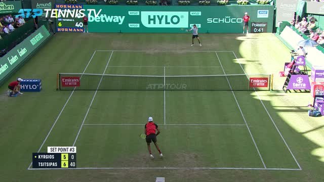 Kyrgios comeback stuns Tsitsipas