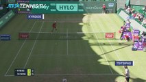 Kyrgios comeback stuns Tsitsipas