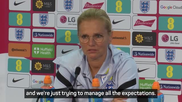 Wiegman admits there is 'pressure' on hosting a home tournament