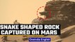 Mars: A snake shaped rock captured by Perseverance rover | Oneindia News *news