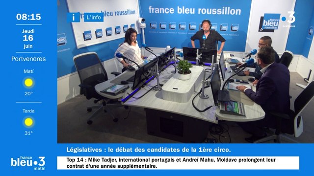 Législatives P-O : Revivez le débat entre les candidats RN et Renaissance dans la 1re circonscription