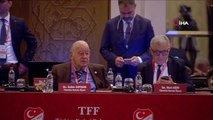TFF Olağanüstü Seçimli ve Olağan Mali Genel Kurulu Ankara'da başladı