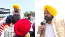 Sangrur Bypoll - ਭਦੌੜ ਤੋਂ ਵਿਧਾਇਕ ਲਾਭ ਉੱਗੋਕੇ ਦੇ ਪਿੰਡ ਚੋਣ ਪ੍ਰਚਾਰ ਕਰਨ ਪੁੱਜੇ CM Bhagwant mann