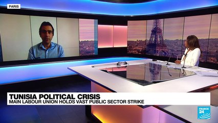 Tunisian union to go on strike, in challenge to Saied