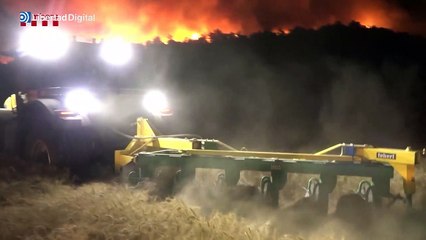 Un incendio de Artesa de Segre, en Lérida, afecta a 1.000 hectáreas de vegetación