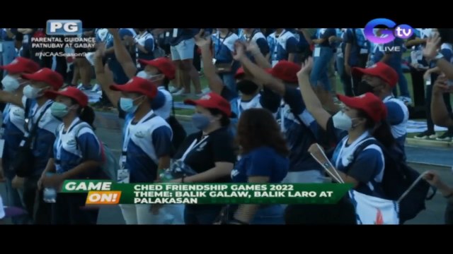 NCAA Season 97 | NCAA playrs and GMA artists at CHED Friendship Games | Game On (June 14, 2022)